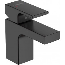 Смеситель для раковины Hansgrohe Vernis Shape 70 без донного клапана матовый черный 71567670