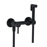 Гигиенический душ со смесителем RGW SP-215B черный 581408215-04