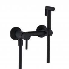 Гигиенический душ со смесителем RGW SP-215B черный 581408215-04
