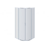 Душевой уголок Aquanet Aria 1/4 круга 1000x1000x2000 мм хром прозрачное стекло AQ ARI RO 10020CH