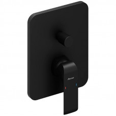 Смеситель скрытого монтажа Ravak Flat FL 065.20 черный X070179