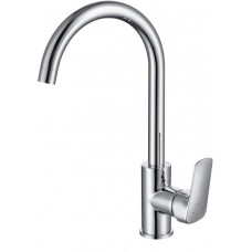 Смеситель для кухни Aquanet Вега полукруглый излив хром AQ1082CR