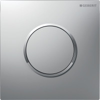 Пневмопривод смыва для писсуара Geberit Sigma10 ручной матовый хром 116.015.JQ.1