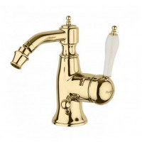 Смеситель для биде Margaroli Classica 1003 с донным клапаном Gold RU1003AA01GD