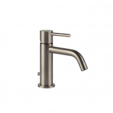 Смеситель для раковины Gessi Emporio Via Tortona на 1 отверстие с донным клапаном Finox Brushed Nickel 18601#149 Смеситель для раковины Gessi Emporio Via Tortona на 1 отверстие с донным клапаном Finox Brushed Nickel 18601#149
