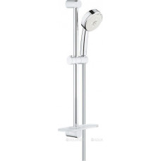 Душевой гарнитур GROHE Tempesta Cosmopolitan 100 3 режима штанга 600 мм шланг 1750 мм полочка хром 27929002