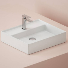 Раковина накладная Artceram Scalino 55х48 см без перелива белый матовый SCL007 05 00 Раковина накладная Artceram Scalino 55х48 см без перелива белый матовый SCL007 05 00