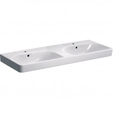 Раковина Geberit Smyle Square 120х48 см с 2 отверстиями под смеситель 500.253.01.1 Раковина Geberit Smyle Square 120х48 см с 2 отверстиями под смеситель 500.253.01.1