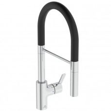 Смеситель для кухни Ideal Standard Gusto с вытяжным изливом R-типа хром BD417AA Смеситель для кухни Ideal Standard Gusto с вытяжным изливом R-типа хром BD417AA