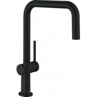 Смеситель для кухни Hansgrohe Talis M54 220 П-излив черный матовый 72806670