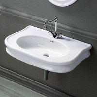 Раковина Simas Lante 90x54 см 1 отверстие белый LA11bi