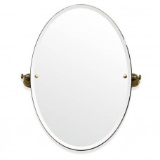 Зеркало овальное Tiffany World Harmony 021 56х66 см вращающееся бронза TWHA021br