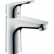 Смеситель для раковины Hansgrohe Focus 100 со сливным гарнитуром хром 31607000 Смеситель для раковины Hansgrohe Focus 100 со сливным гарнитуром хром 31607000