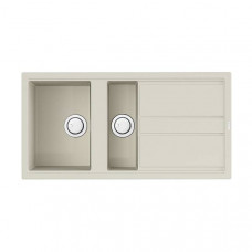 Кухонная мойка Omoikiri Kitagawa 100-2-WH Artceramic 100x51 см белый 4993803 Кухонная мойка Omoikiri Kitagawa 100-2-WH Artceramic 100x51 см белый 4993803
