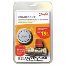 Комплект терморегулятора Danfoss RA-N15/RA 2940 прямой 013G2154 Комплект терморегулятора Danfoss RA-N15/RA 2940 прямой 013G2154