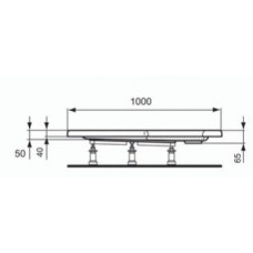Опора для поддона Ideal Standard Hot S Plus 90 см полистироловая K856167 Опора для поддона Ideal Standard Hot S Plus 90 см полистироловая K856167