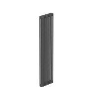 Радиатор трубчатый RIFAR TUBOG 3180 10 секций боковое подключение Титан TUB 3180-10-TI