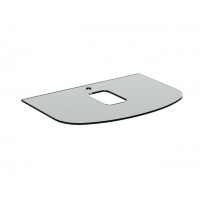 Столешница стеклянная Ideal Standard Dea 800 мм с отверстием под смеситель белая T7867SA