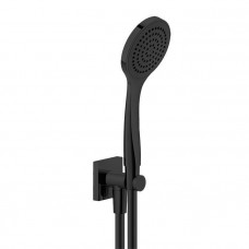 Душевой гарнитур Gessi Emporio Shower с выводом воды шлангом 1.5 м и лейкой Black XL 47323#299