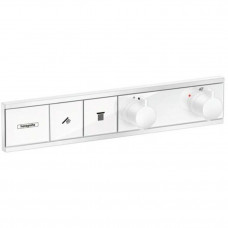 Термостат hansgrohe RainSelect скрытого монтажа для 2 потребителей матовый белый 15380700