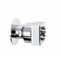 Уценка. Форсунка боковая для душа Bossini Cubic Gom хром I00135.030_УЦ
