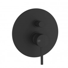 Смеситель для душа встраиваемый Gessi Emporio Via Tortona с переключателем ванна-душ Black XL 18779#299