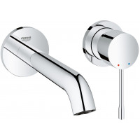 Смеситель для раковины настенный GROHE Essence M-Size на 2 отверстия хром 19408001