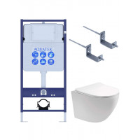 Комплект инсталляции 3 в 1 AQUATEK Европа T-17 с унитазом AQ1900T-00 без клавиши SET AQUATEK ЕВРОПА T-17-KKI2
