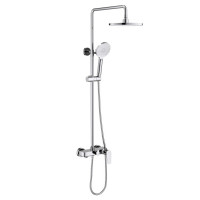 Душевая система со смесителем для ванны Aquanet Бетта 220 мм хром AQ2140CR