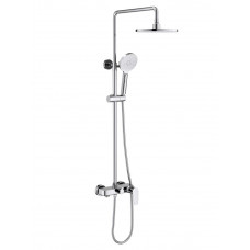 Душевая система со смесителем для ванны Aquanet Бетта 220 мм хром AQ2140CR