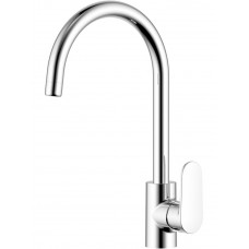 Смеситель для кухни Aquanet Ника полукруглый излив хром AQ1882CR Смеситель для кухни Aquanet Ника полукруглый излив хром AQ1882CR