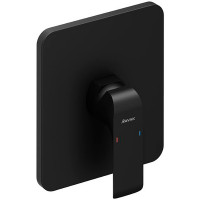 Смеситель скрытого монтажа Ravak Flat FL 066.20 черный X070180