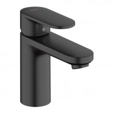 Смеситель для раковины Hansgrohe Vernis Blend 100 без донного клапана матовый черный 71580670 Смеситель для раковины Hansgrohe Vernis Blend 100 без донного клапана матовый черный 71580670