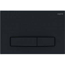 Панель смыва KDI Slim 009D черный матовый прямоугольная клавиша KDI-0000025