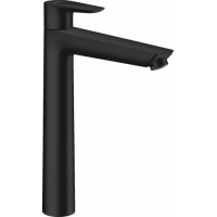 Смеситель для раковины Hansgrohe Talis E 240 гладкий корпус черный матовый 71717670