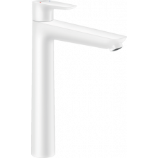 Смеситель для раковины Hansgrohe Talis E 240 гладкий корпус белый матовый 71717700