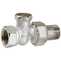 Клапан радиаторный Giacomini R17D2 прямой 3/4 ВН хромированный R17DX004