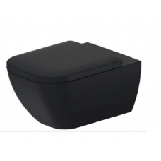 Унитаз подвесной Duravit Happy D.2 Rimless 365x540x335 мм антрацит матовый 222209AD00