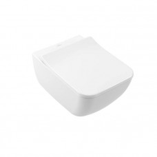 Унитаз подвесной Villeroy & Boch Venticello безободковый с сиденьем SlimSeat микролифт 4611RS01 Унитаз подвесной Villeroy & Boch Venticello безободковый с сиденьем SlimSeat микролифт 4611RS01