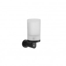 Стакан для зубных щеток подвесной Gessi Emporio сатинированное стекло Black XL 38809#299