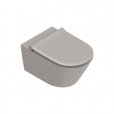 Унитаз подвесной Catalano Zero 55x35 см безободковый Tortora Satinato 0111550032 Унитаз подвесной Catalano Zero 55x35 см безободковый Tortora Satinato 0111550032