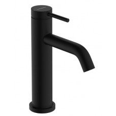 Смеситель для раковины Hansgrohe Tecturis S 105 мм гладкий корпус черный матовый 73311670 Смеситель для раковины Hansgrohe Tecturis S 105 мм гладкий корпус черный матовый 73311670