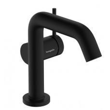 Смеситель для раковины Hansgrohe Tecturis S 112 мм Push-Open CoolStart черный матовый 73320670