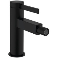 Смеситель для биде hansgrohe Finoris однорычажный с клапаном Push-Open матовый черный 76200670