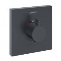 Термостат для душа Hansgrohe ShowerSelect на 1 потребитель черный матовый 15760670