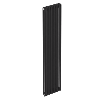 Радиатор трубчатый RIFAR TUBOG Ventil 3180 10 секций нижнее подключение Антрацит TUB 3180-10-DV1-AN