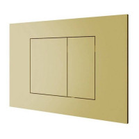 Клавиша смыва Almar WC Plate для TECE и GEBERIT двойная Polished Gold E330001.GO