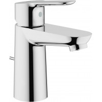 Смеситель для раковины GROHE BauEdge со сливным гарнитуром хром 23328000