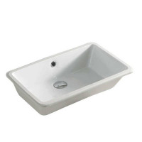 Раковина Artceram Gea 53х34.5 см без отв. белый GEL001 01 00