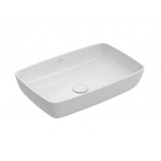 Раковина накладная Villeroy & Boch Artis 580х380х125 мм CeramicPlus альпийский белый 417258R1